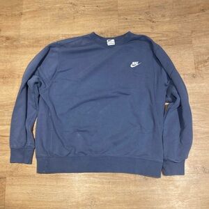 Blue Nike Crewneck Sweater
